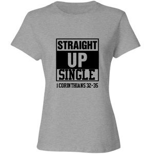 Straight Up Single Tee